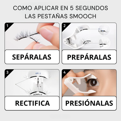 Pestañas Magnéticas Reutilizables | smooch®