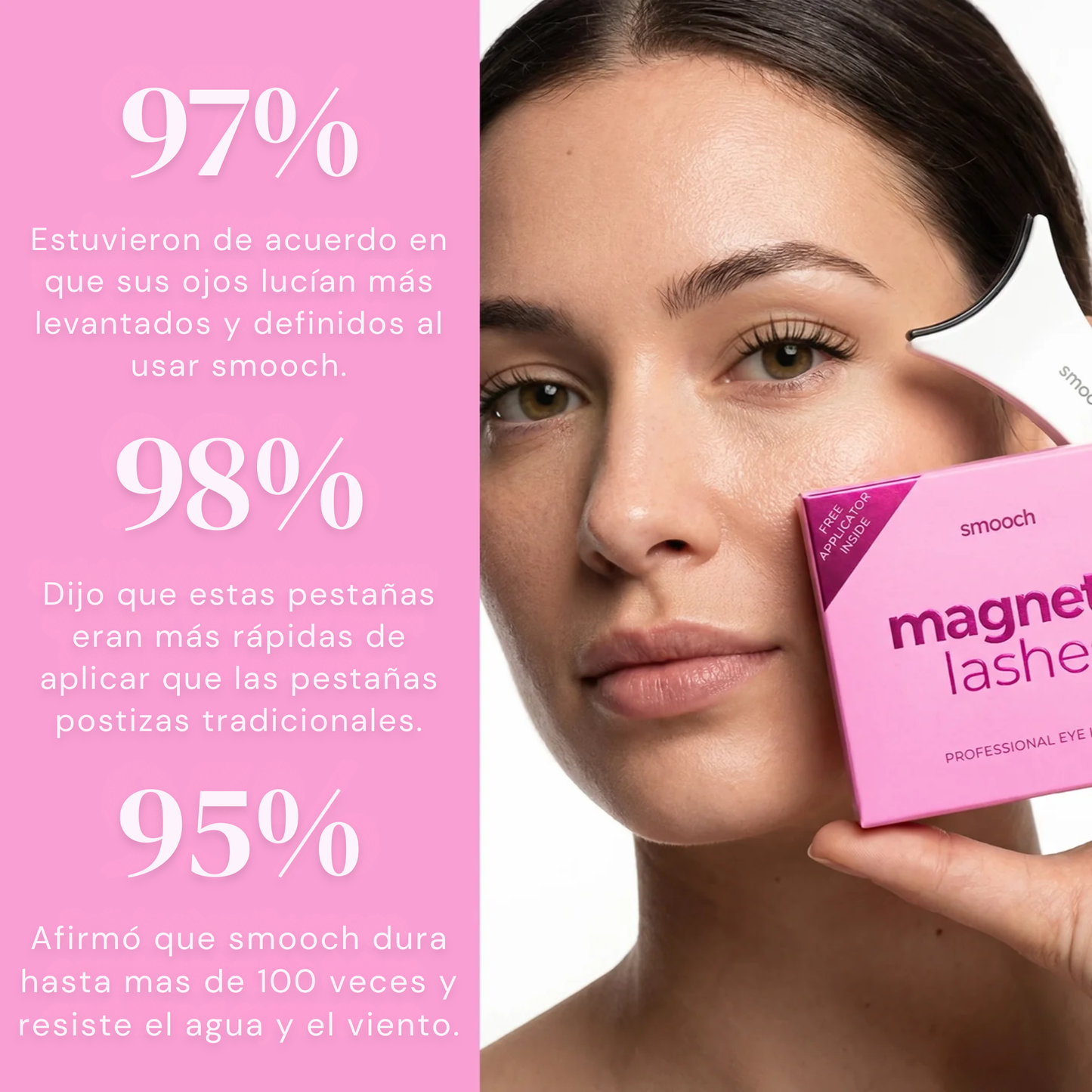 Pestañas Magnéticas Reutilizables | smooch®